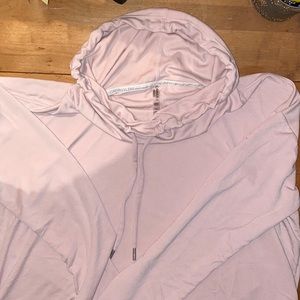 Calvin Klein Pink Cowl Neck Sweatshirt